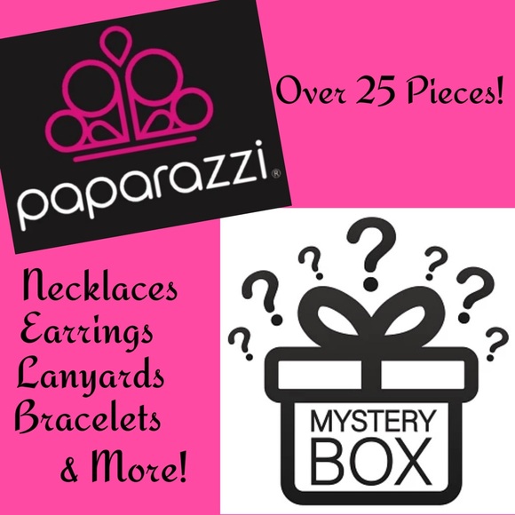 Paparazzi Jewelry - Paparazzi Jewelry Mystery Box w/Variety of Over 25 New or NWOT Pieces